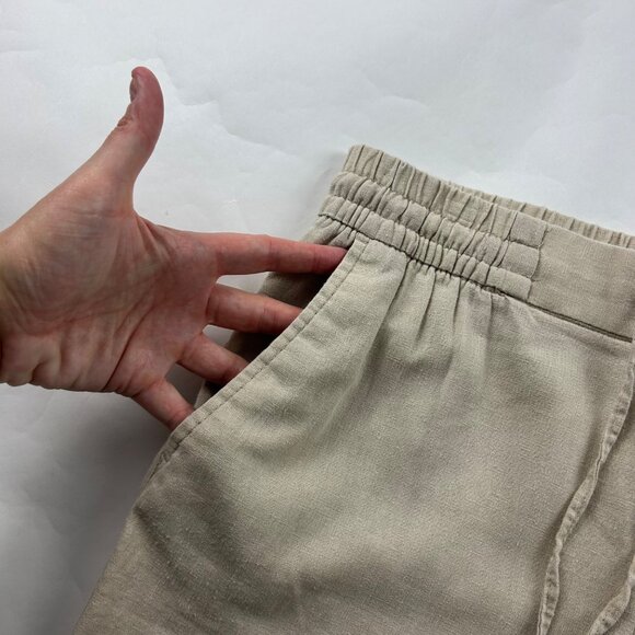 Old Navy A Stones Throw Linen Slim Leg Ankle Pant M - Picture 3 of 7